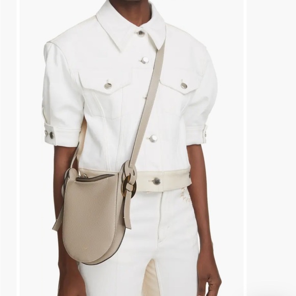 New Chloe Mini Darryl Leather Shoulder Bag - Picture 5 of 5